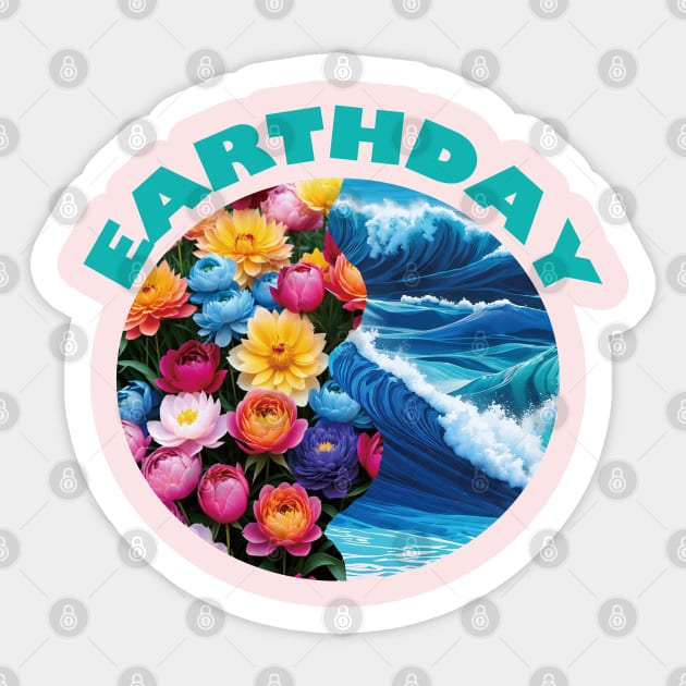 Earth Day Sticker by EunsooLee